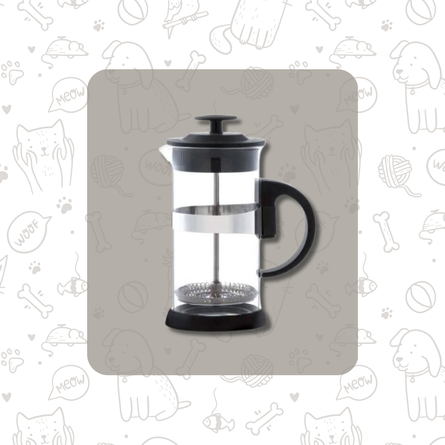 Grosche Zurich Black French Press